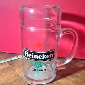 Clear Glass Beer Mug